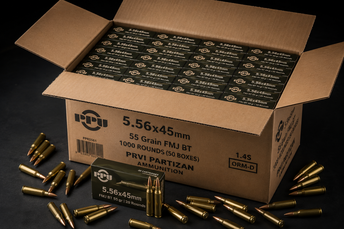 1000 Rounds of 5.56x45mm Prvi Partizan M193 55gr FMJBT Ammo – The Ultimate Bulk Ammunition Guide
