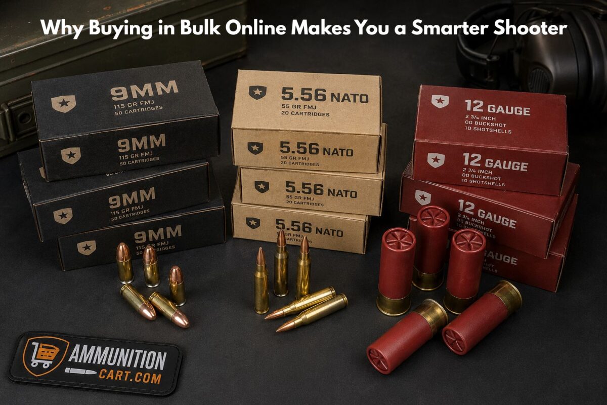 Why Buying in Bulk Online Makes You a Smarter Shooter
