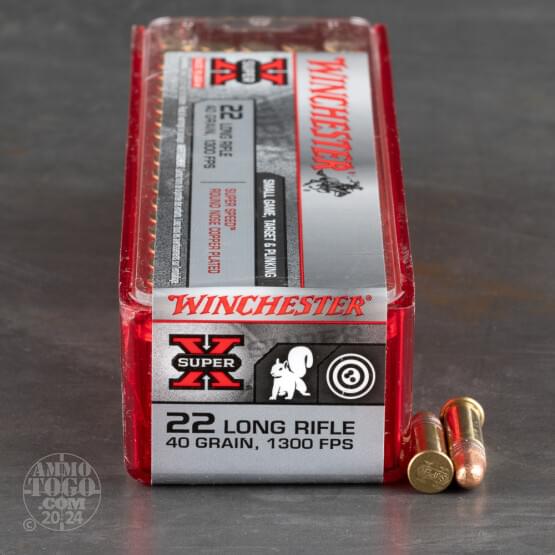 2000rds – 22 LR Winchester Super-X 40gr. CPRN Ammo 2000rds – 22 LR Winchester Super-X 40gr. CPRN Ammo