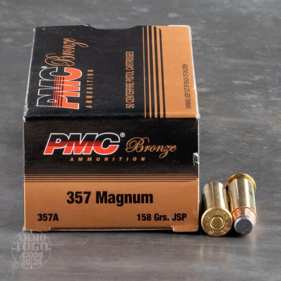 50rds - 357 Magnum PMC 158gr JSP Ammo | Buy Now 50rds - 357 Magnum PMC 158gr JSP Ammo | Buy Now