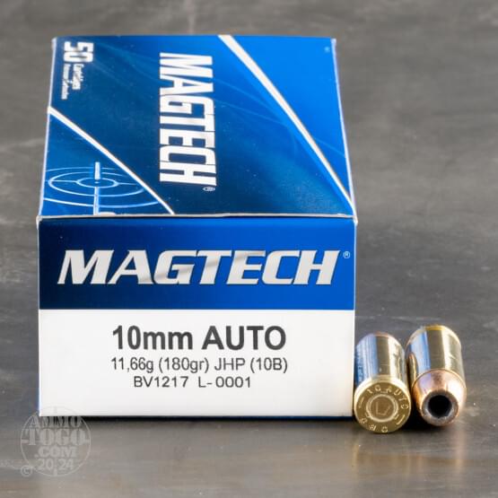 1000rds – 10mm Magtech 180gr. JHP Ammo 1000rds – 10mm Magtech 180gr. JHP Ammo