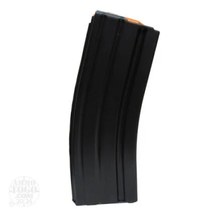 1 - C Products AR-15 .223 Stainless Steel 30rd Magazine with Orange Follower